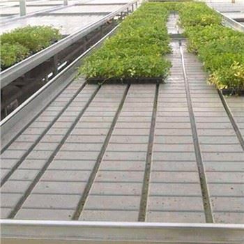 Ebbe und Flut Bank für Gewächshausgemüse